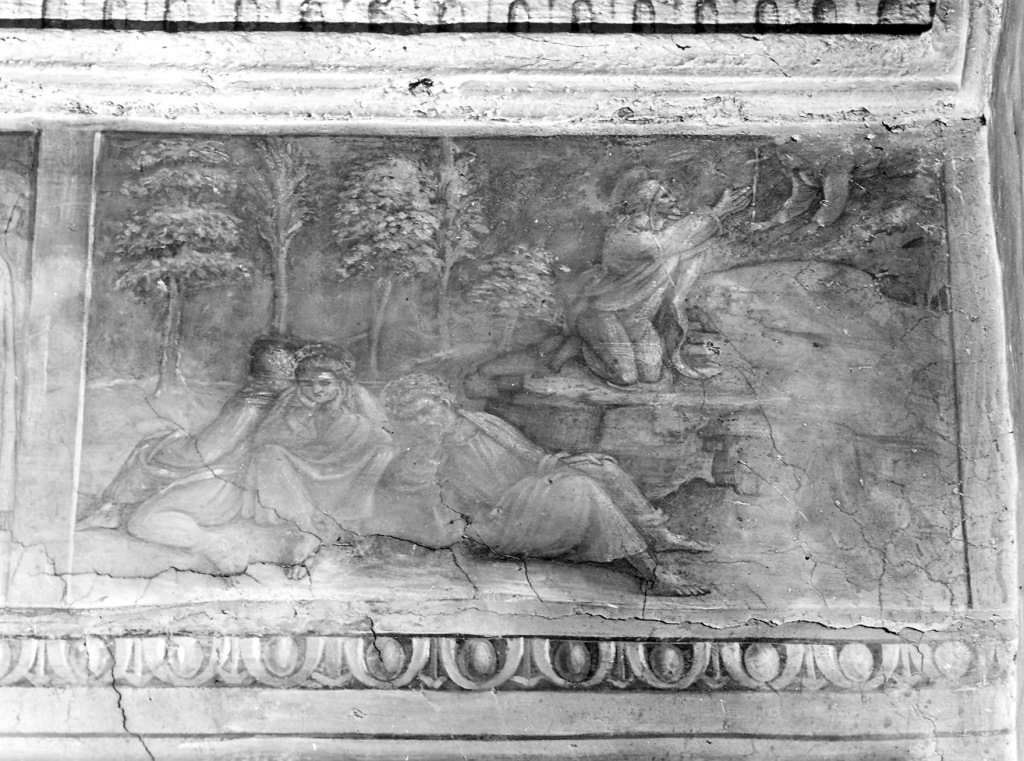orazione di Cristo nell'orto di Getsemani (dipinto) - ambito umbro (sec. XVI)