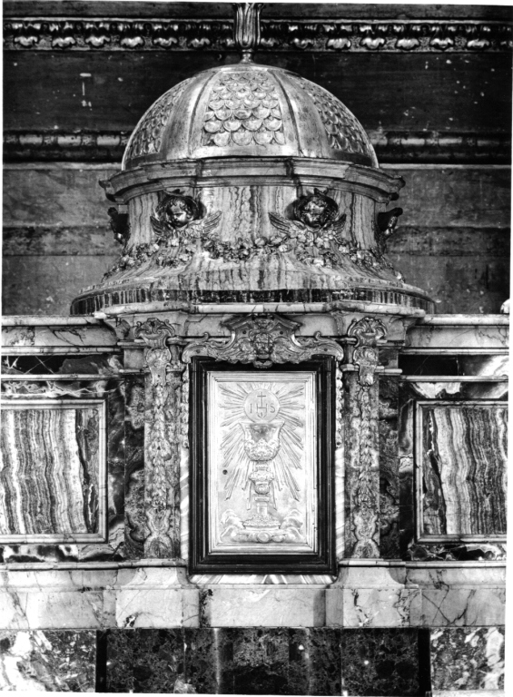 tabernacolo - a tempietto - ambito romano (sec. XVIII)