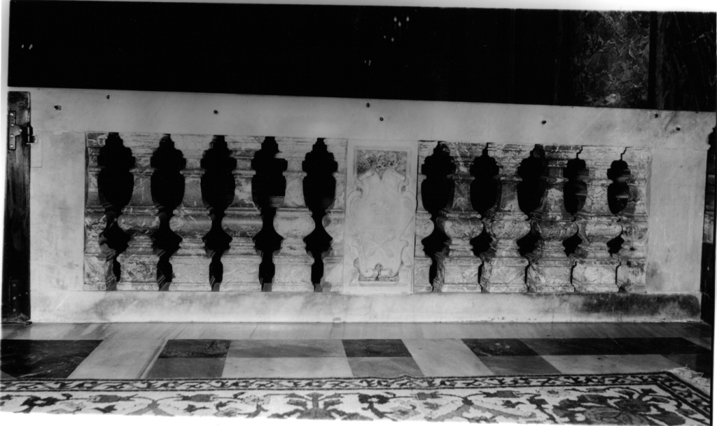 balaustrata - ambito romano (sec. XVII)