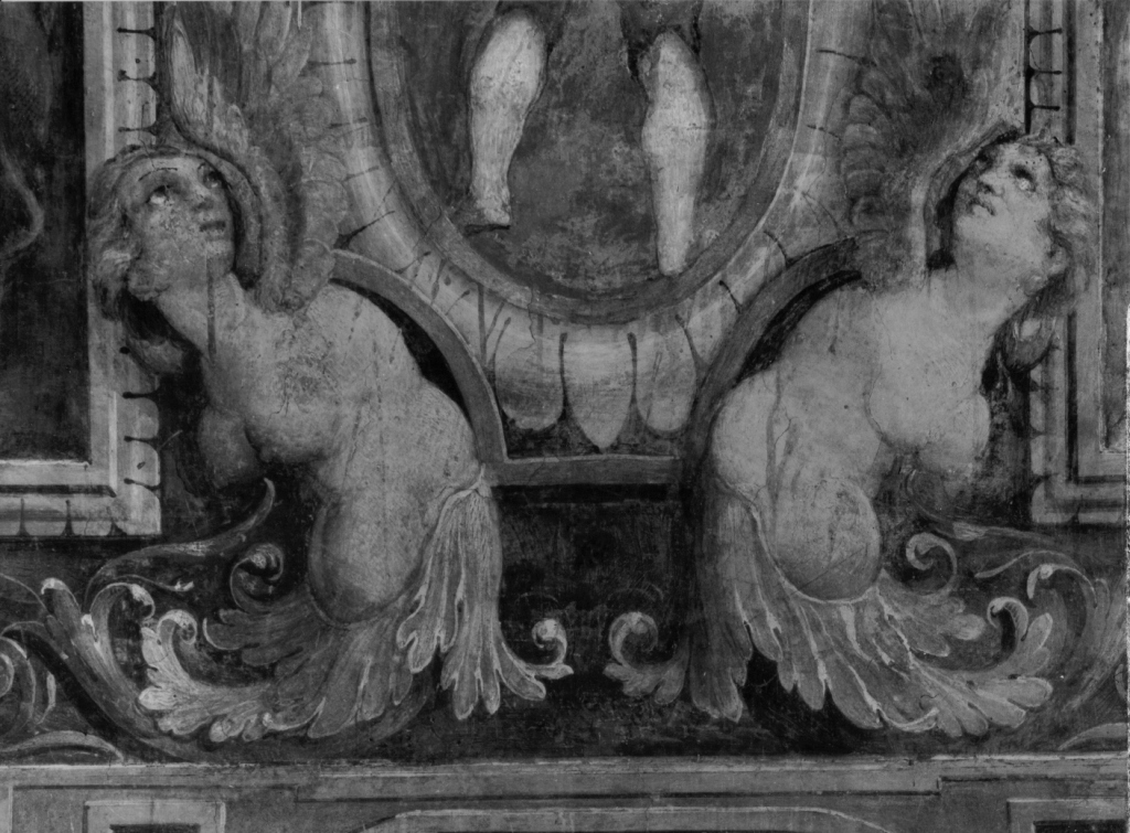 fregio (decorazione pittorica, complesso decorativo) di Zuccari Taddeo (bottega) (sec. XVI)