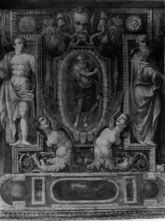fregio (decorazione pittorica, complesso decorativo) di Zuccari Taddeo (bottega) (sec. XVI)