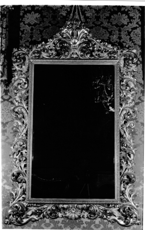 specchiera - manifattura romana (seconda metà sec. XIX)