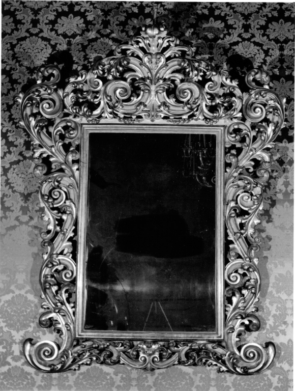 specchiera - manifattura romana (seconda metà sec. XIX)