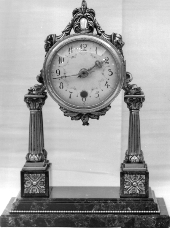 orologio - da mensola, serie - manifattura romana (seconda metà sec. XIX)