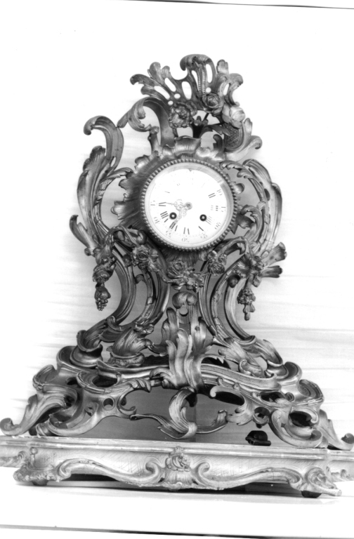 orologio - da mensola - ambito piemontese (seconda metà sec. XIX)