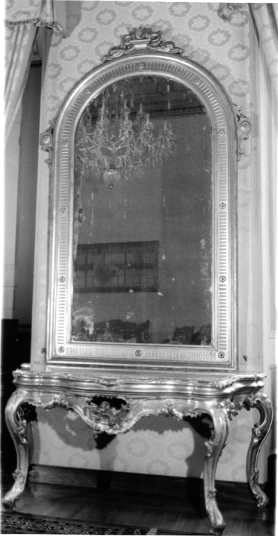 tavolo da muro - manifattura romana (ultimo quarto sec. XIX)