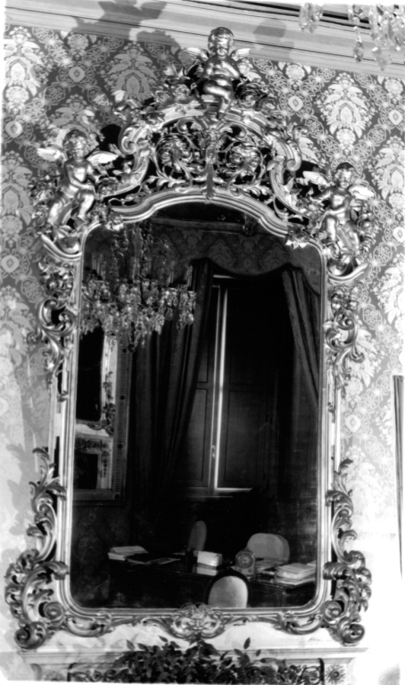 specchiera - manifattura romana (seconda metà sec. XIX)