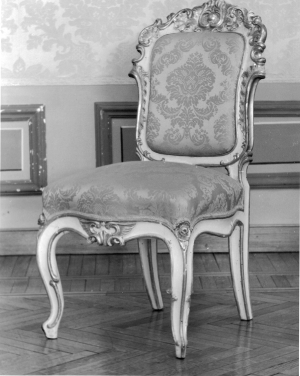 sedia, serie - produzione italiana (terzo quarto sec. XIX)