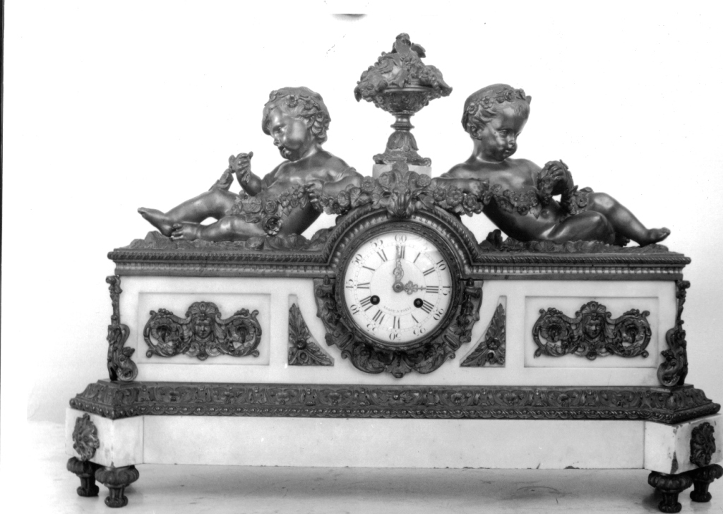 orologio - da mensola - ambito piemontese (seconda metà sec. XIX)