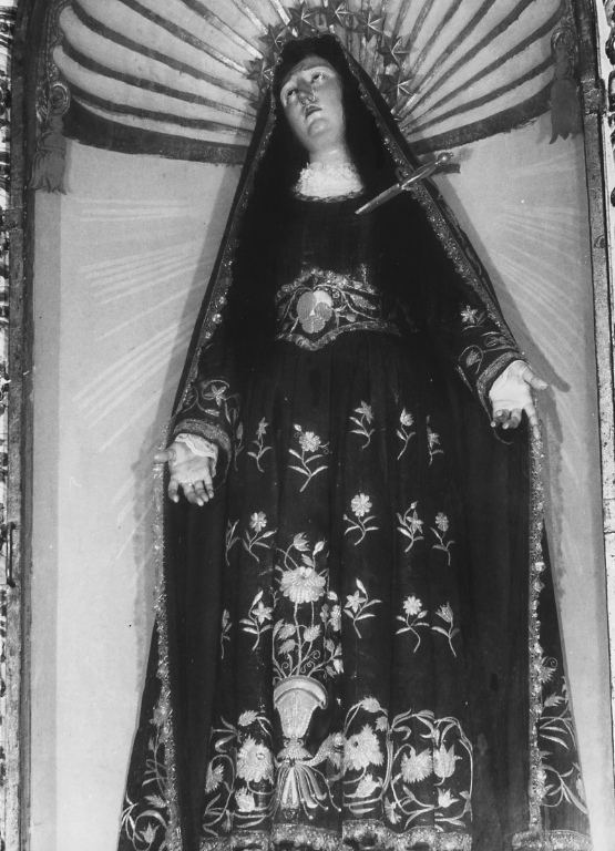 Madonna Addolorata (statua) - bottega napoletana (sec. XIX)