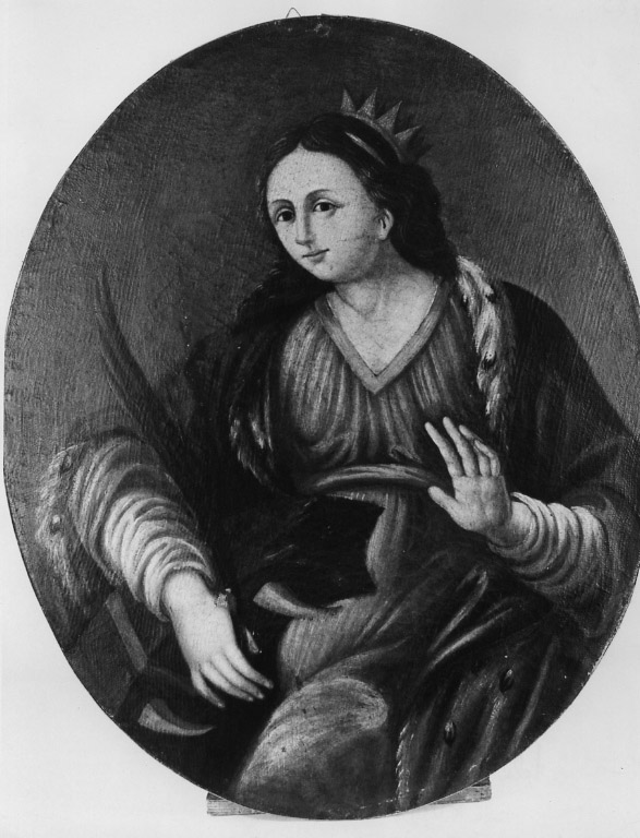 Santa Caterina d'Alessandria (dipinto) - ambito laziale (fine sec. XVIII)