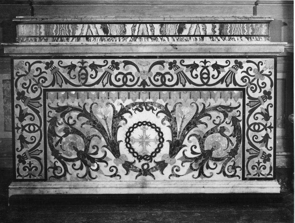 altare - a mensa - bottega napoletana (sec. XVIII)