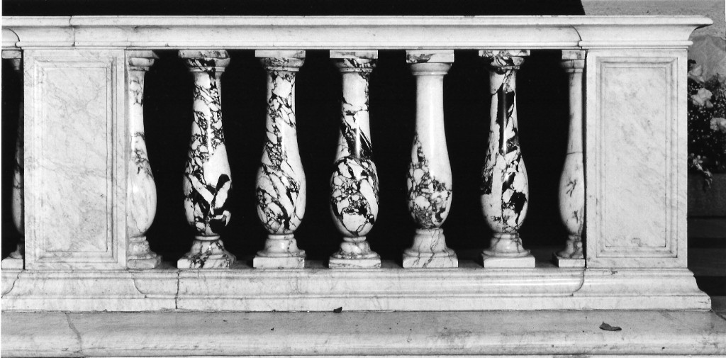 balaustrata - ambito romano (sec. XIX)