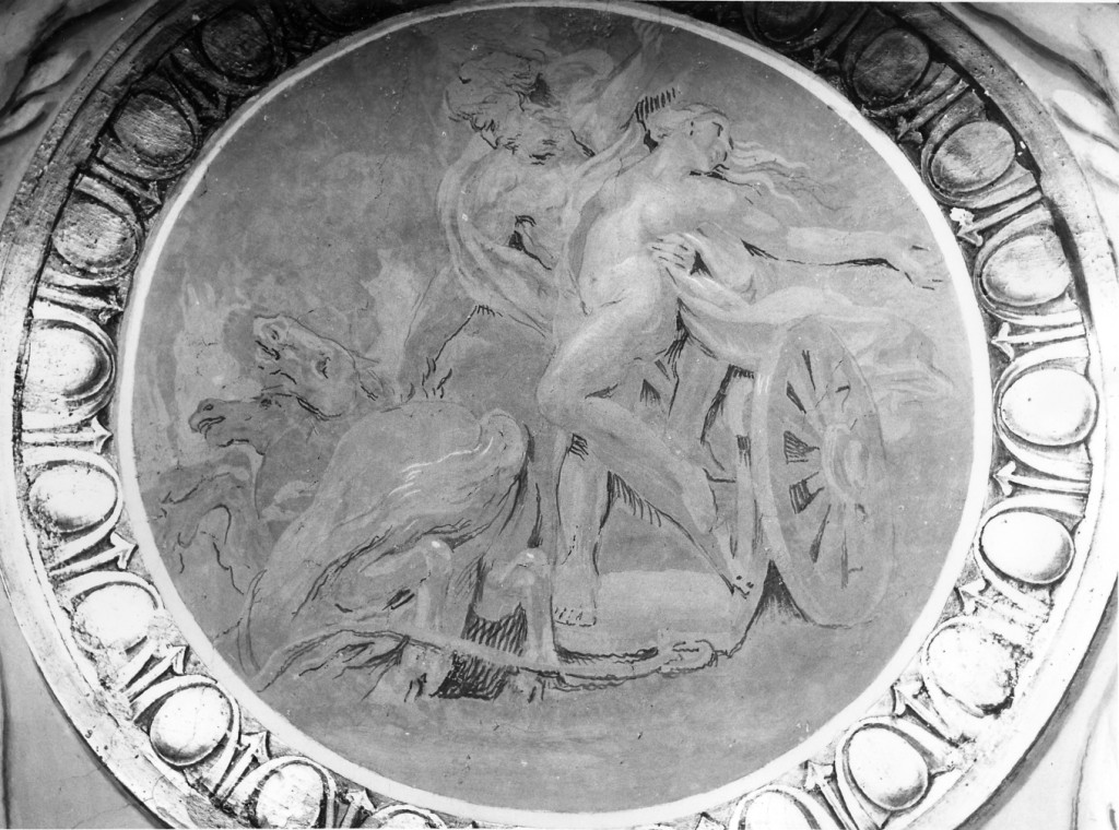 il ratto di Proserpina (dipinto) di Lanfranco Giovanni, Corvi Domenico (sec. XVII, sec. XVIII)