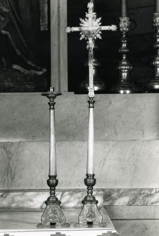 Cristo crocifisso (croce d'altare) - ambito laziale (sec. XX)