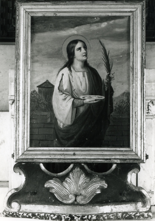 Santa Lucia (dipinto) - ambito laziale (sec. XIX)