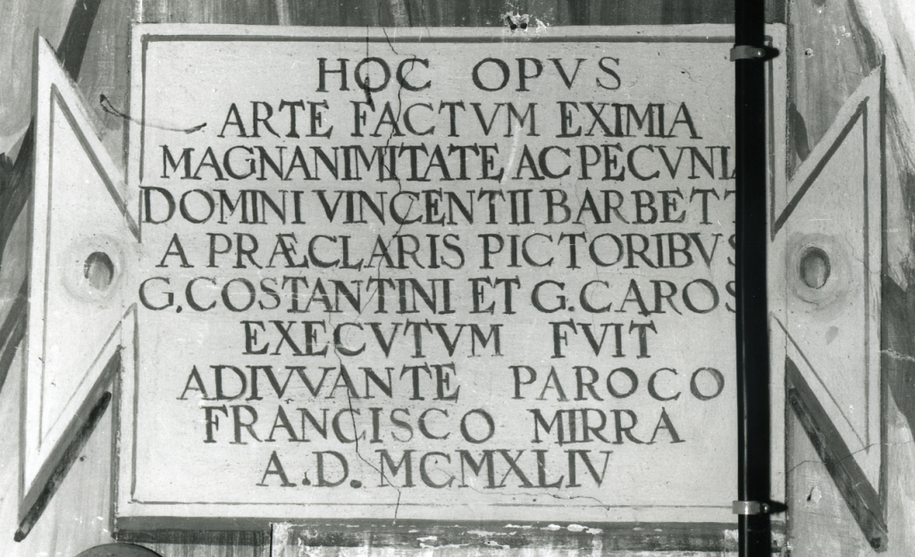 lapide commemorativa - ambito laziale (sec. XX)