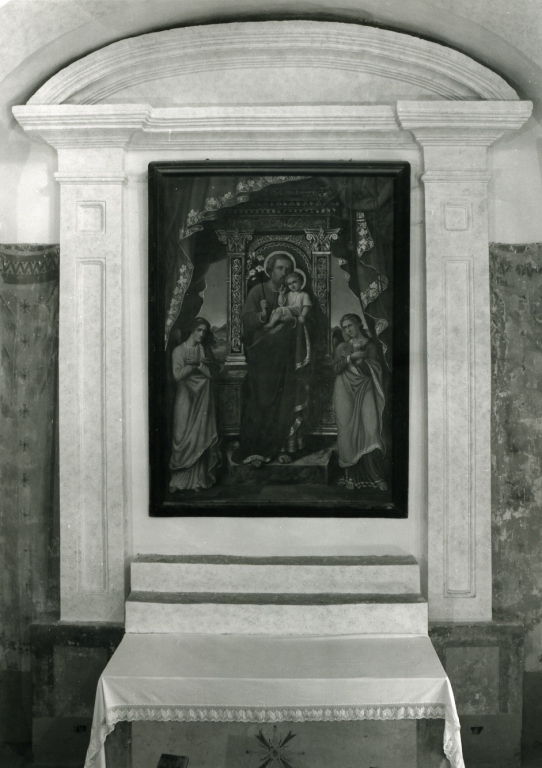 mostra d'altare - ambito laziale (sec. XVII)