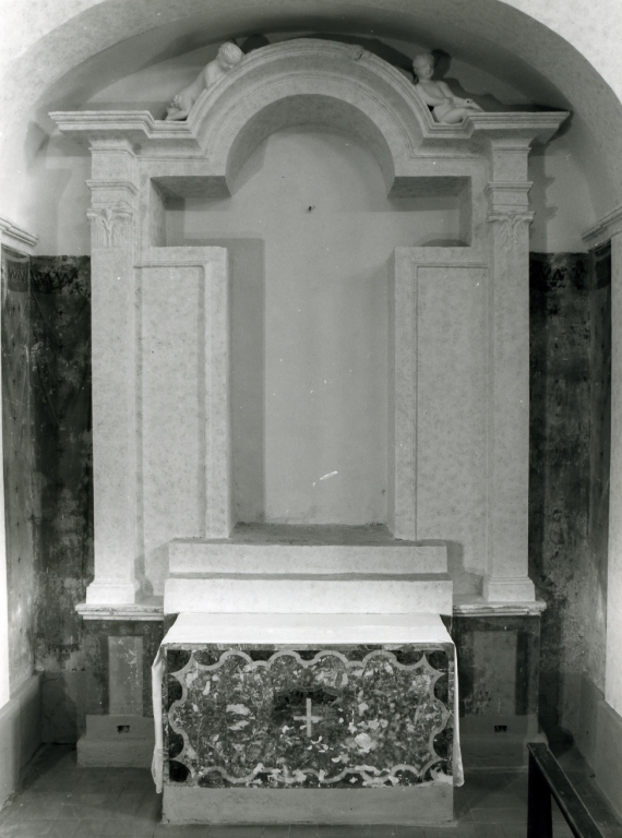 mostra d'altare - ambito laziale (sec. XVII)