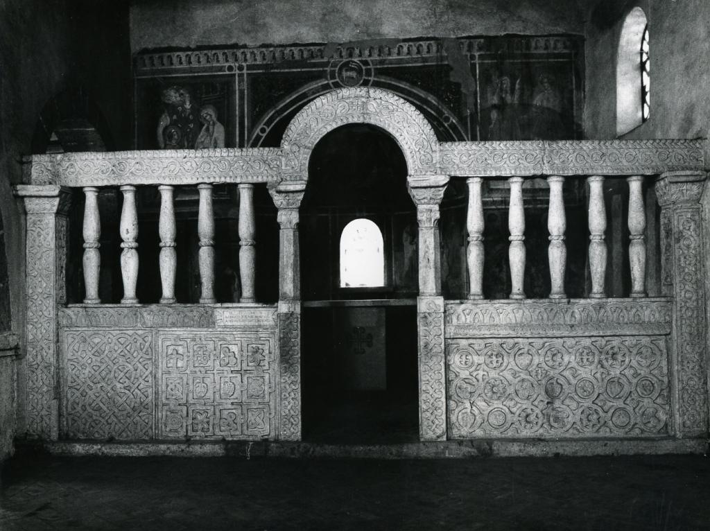 iconostasi - ambito laziale (metà sec. IX)