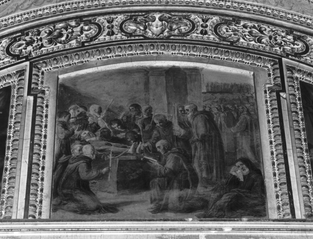 morte di San Nilo (dipinto) di Zampieri Domenico detto Domenichino (e aiuti) (sec. XVII)
