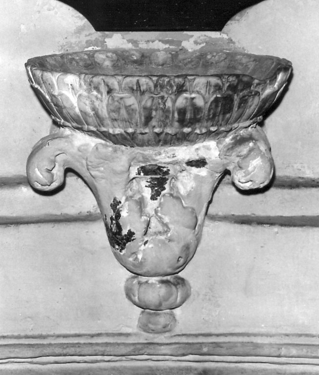 acquasantiera di Castelli Francesco detto Borromini (sec. XVII)