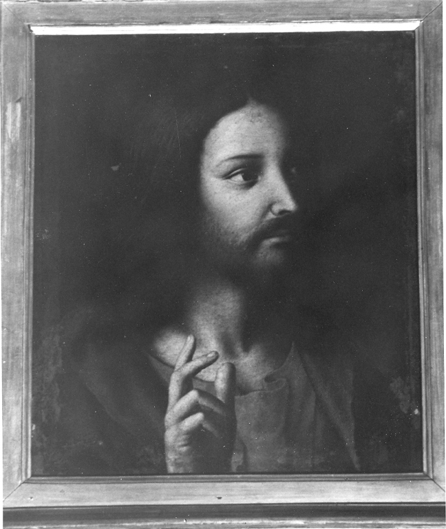 Cristo benedicente (dipinto) - ambito romano (?) (metà sec. XVII)