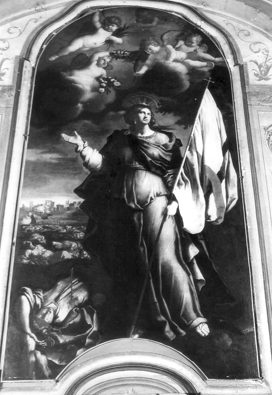 Sant'Orsola (dipinto) di Cerrini Gian Domenico (sec. XVII)