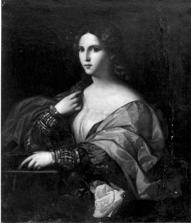 La Bella, ritratto di donna (dipinto) - ambito veneto (prima metà sec. XVI)