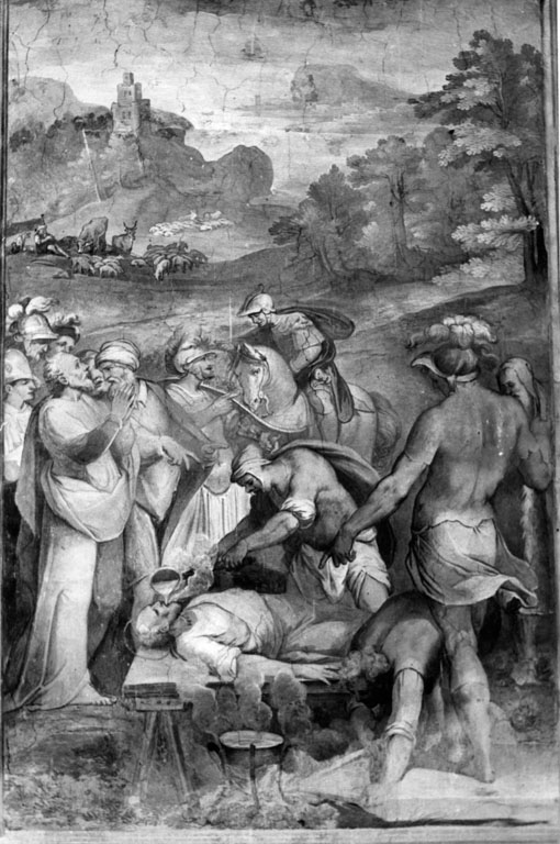 martirio di san Primo (dipinto) di Tempesta Antonio (sec. XVI)