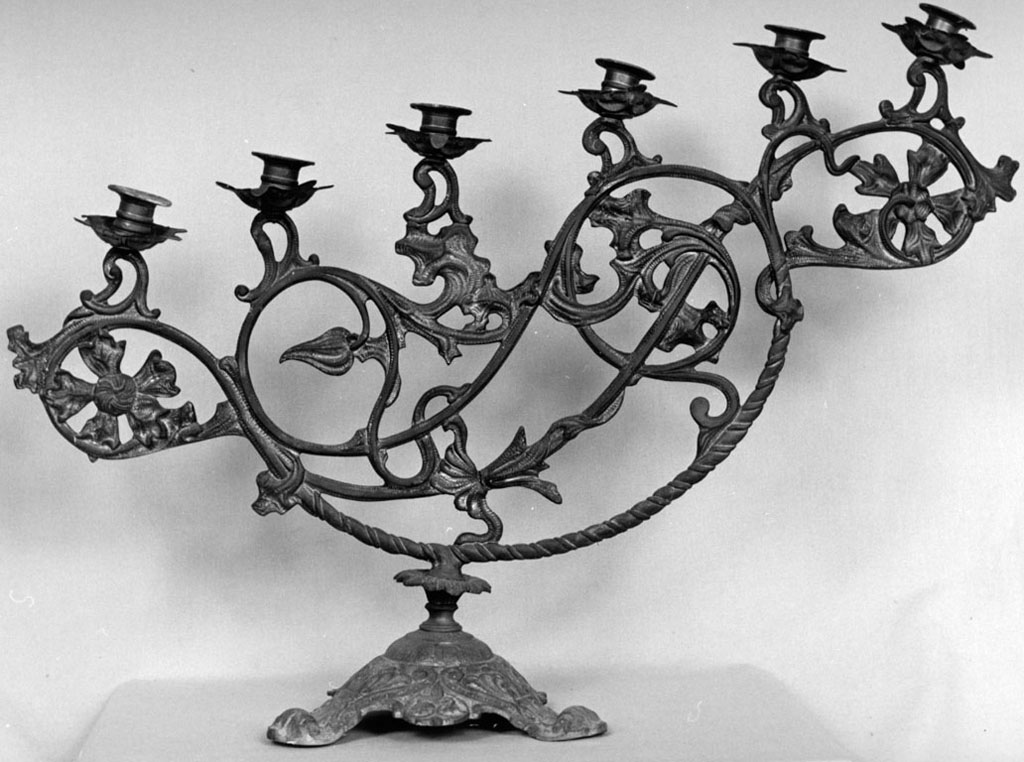 candelabro, serie - ambito romano (primo quarto sec. XX)