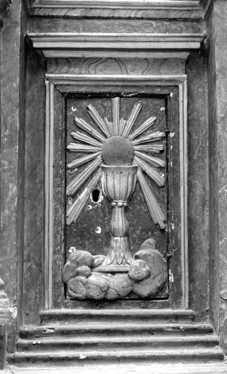 sportello di tabernacolo - ambito romano (seconda metà sec. XVIII)