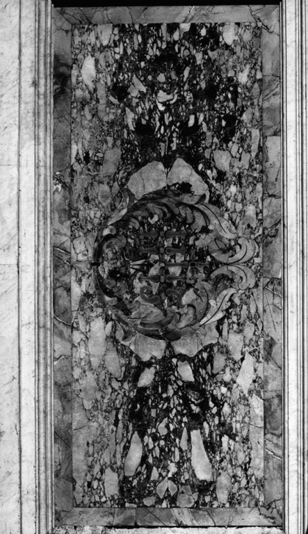 paliotto - a pannello piano - ambito romano (ultimo quarto sec. XVIII)
