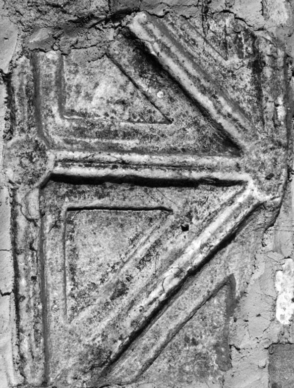 pluteo, frammento - scuola romana (secc. IV/ V)