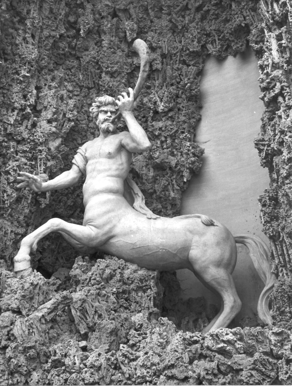 Il centauro che suona la buccina (statua) di Sarazin Jacques (sec. XVII)