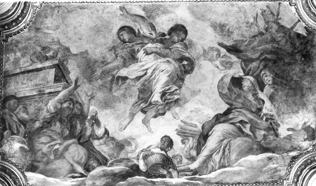 Ratto di Proserpina (dipinto) di Ferri Ciro (attribuito) (sec. XVII)