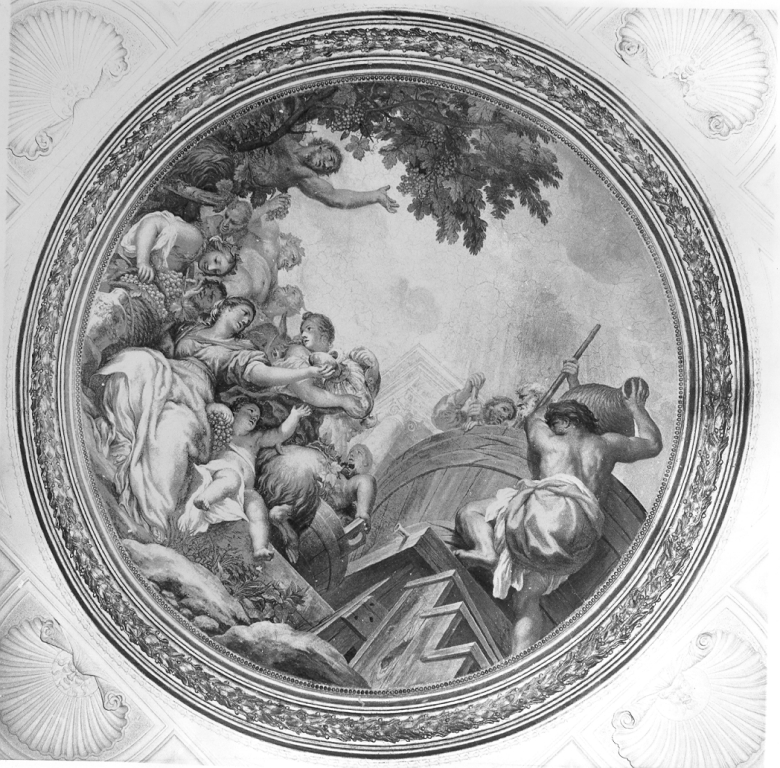 allegoria dell'Autunno (dipinto) di Ferri Ciro (attribuito) (sec. XVII)