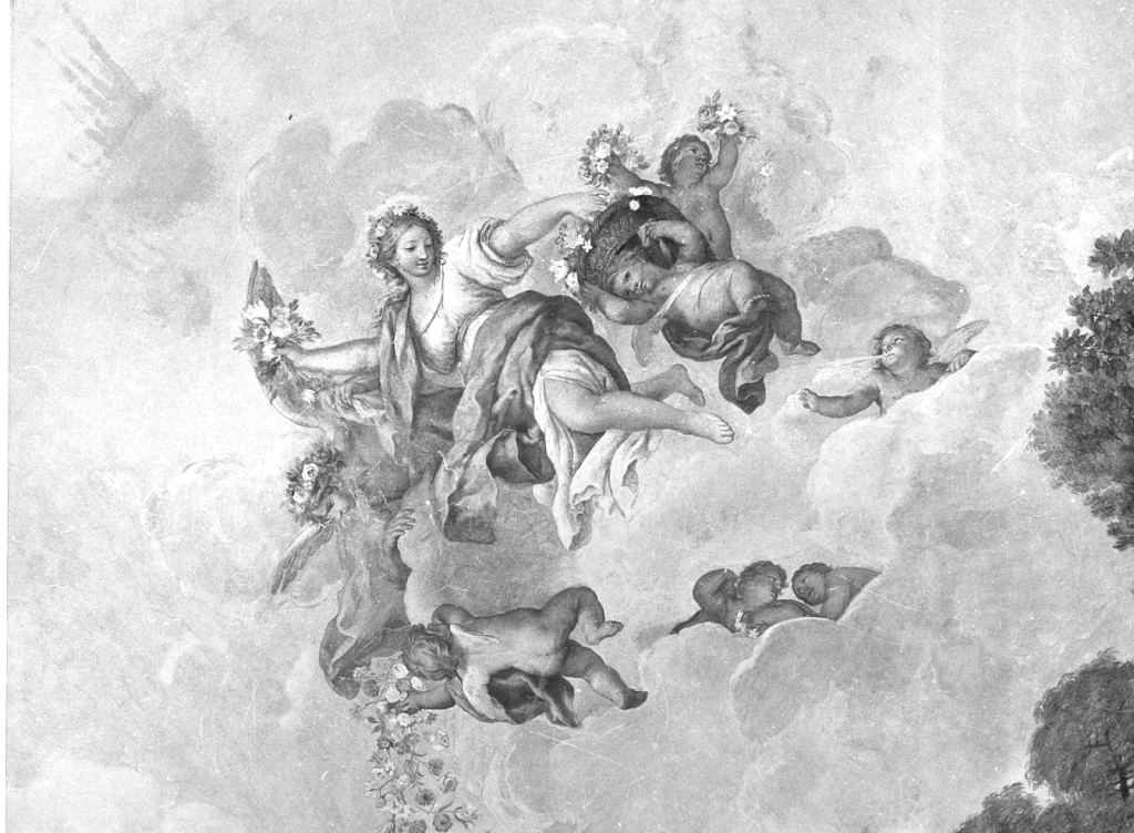 Trionfo di Flora (dipinto) di Ferri Ciro (sec. XVII)
