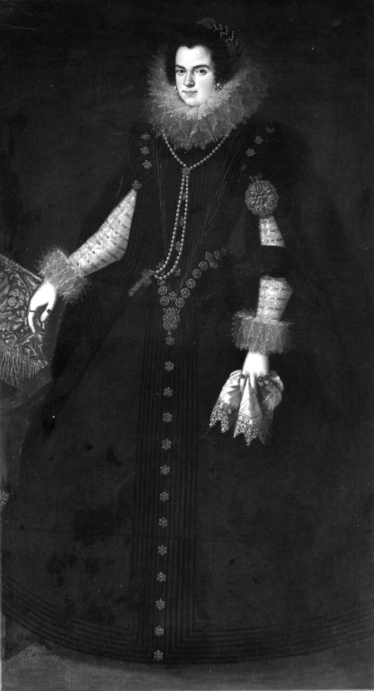 ritratto di Renata di Francia duchessa di Ferrara (dipinto) di De Villandro Rodrigo (sec. XVII)