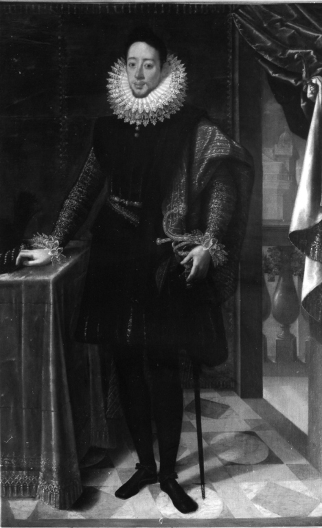 ritratto di Alfonso II di Ferrara (dipinto) di De Villandro Rodrigo (sec. XVII)