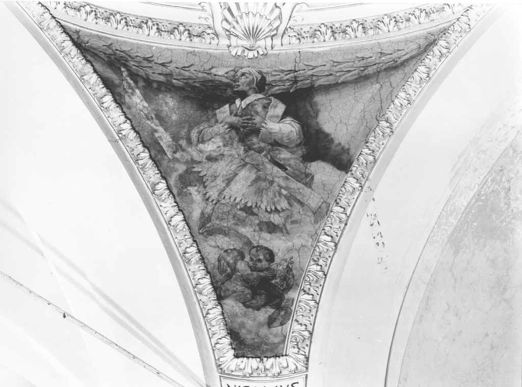 papa Niccolò IV (dipinto, complesso decorativo) di Aleri Angelo (attribuito) (sec. XVII)