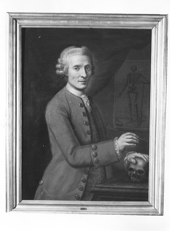 ritratto di Pietro Gravina (dipinto, opera isolata) - ambito romano (seconda metà sec. XVIII)