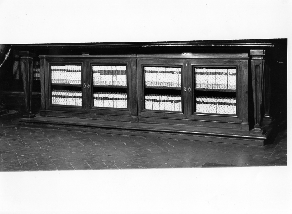 scansia, opera isolata - ambito Italia centrale (seconda metà sec. XIX)