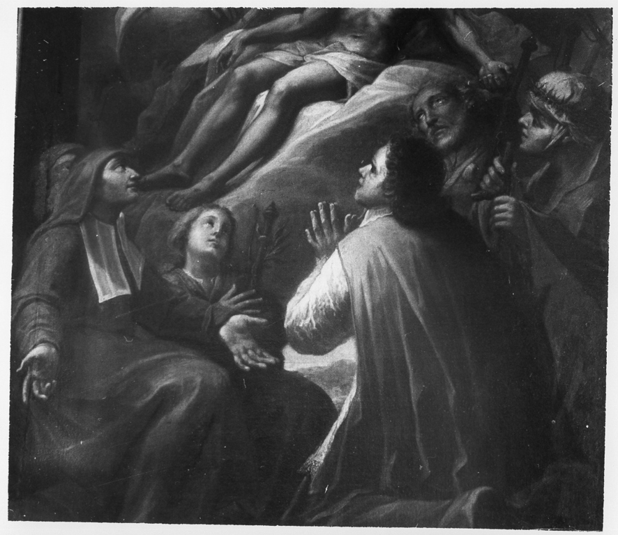 Cristo morto (dipinto, opera isolata) - ambito lombardo (prima metà sec. XVII)