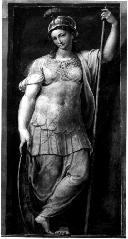 Minerva (dipinto) di Siciolante Girolamo (sec. XVI)