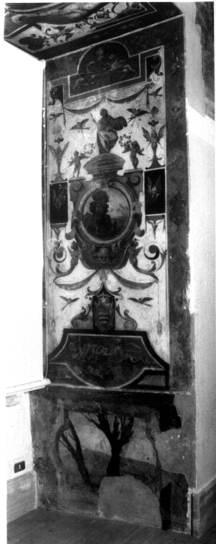motivi decorativi a grottesche (decorazione pittorica) di Laggi Simone (sec. XVII)