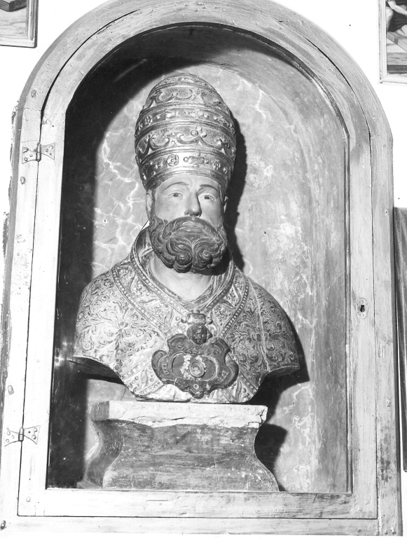 reliquiario - a busto - ambito laziale (sec. XVI)