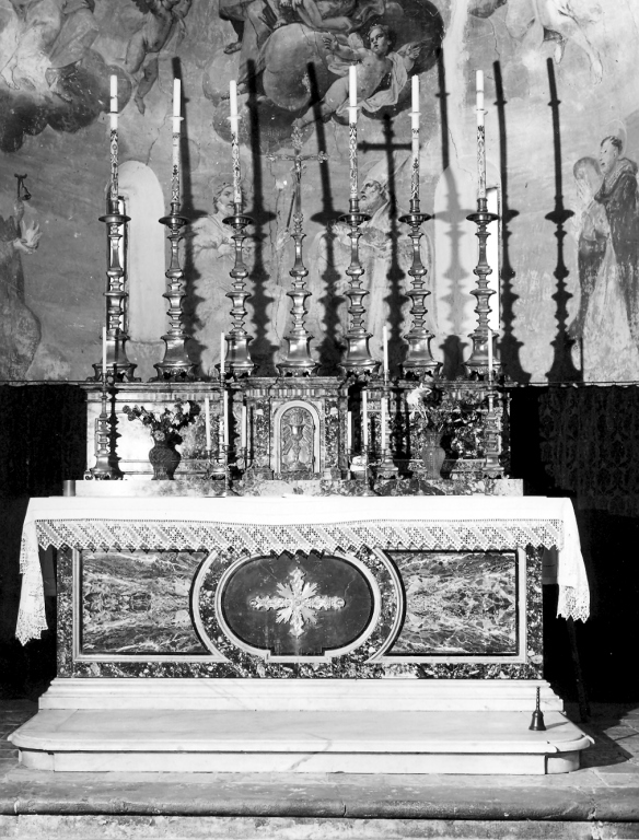 altare maggiore - ambito laziale (sec. XVIII)