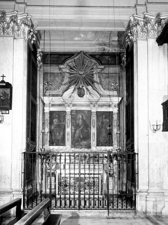 trittico - ambito laziale (prima metà sec. XVII)