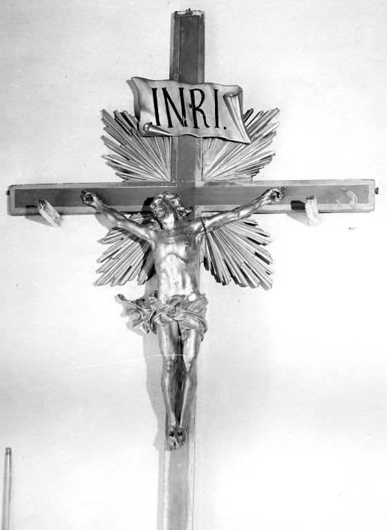 croce processionale - ambito romano (sec. XVIII)